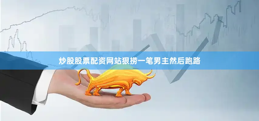 炒股股票配资网站狠捞一笔男主然后跑路