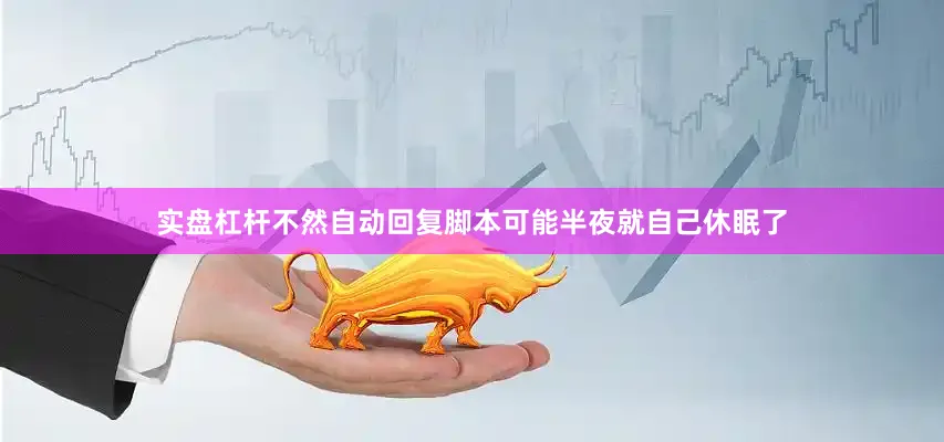 实盘杠杆不然自动回复脚本可能半夜就自己休眠了